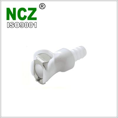 China Stainless Steel NCZ 1/4 Diameter MFC Connector Female Water Cooled Medical Plcd17004 Plastic Quick Coupling On/Off Fitting Pagoda 17005 17006 for sale