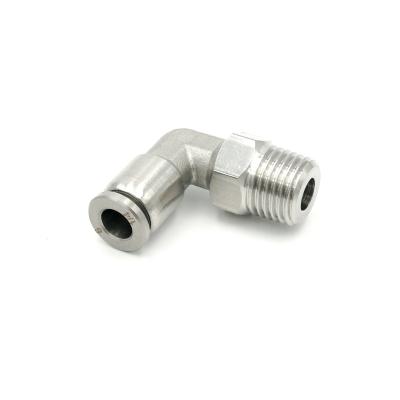 China PL Medical Elbow Fittings Stainless Steel Plug Battery Industrial Equipment Rapid High Temperature And Strong Acid for sale