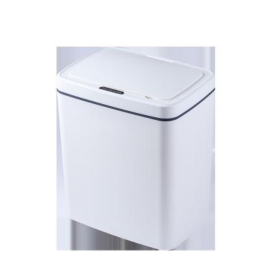 China Digital Multifunction Storage Technology Robot Home Induction Compression Type 12L Trash Can for sale