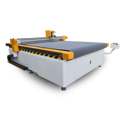 China Cnc High quality cnc laser fabric cutting machine DC1825 Cnc Carpet Oscillating Knife Cutting Machine for sale