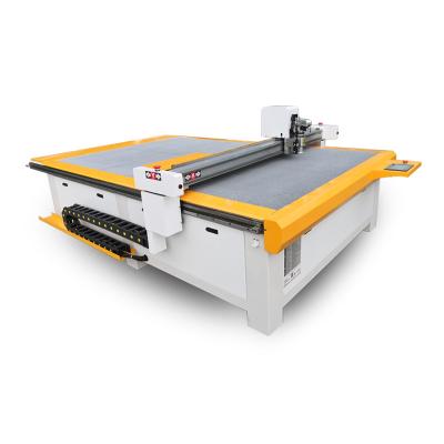 China Hot Sale CNC Oscillating Knife Cutter Machine 1625 with Factory Price Vibrating Knife Cutting Machine for Leather for sale