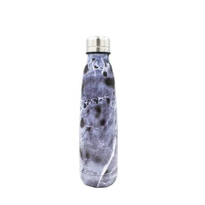 China PORTABLE Custom Double Wall Vacuum Insulated Stainless Steel Vacuum Flask Cola Shape Sport Thermal Water Bottle for sale