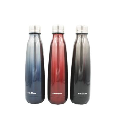 China Durable Double Wall New Design Vacuum Bottle Custom 304 Stainless Steel Exterior Sports Thermal Bottle for sale