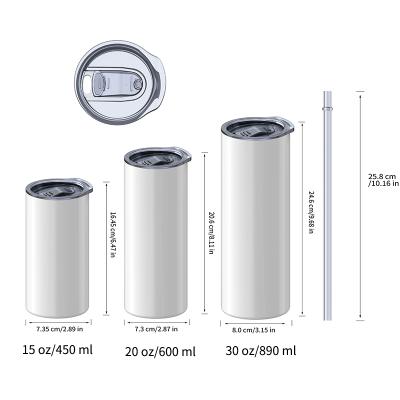 China Vacuum Stainless Steel Disposable Insulated Sublimation Double Walled Coffee Tumblers for sale