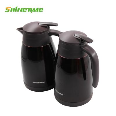 China Low MOQ Sustainable Thermal 304 Stainless Steel 1000ml Coffee Pot Set for sale