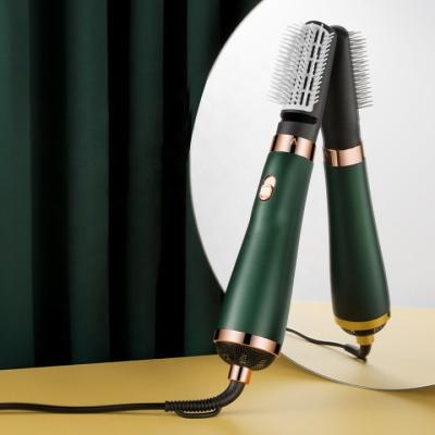 China Ionic 3 in 1 Salon Hair Curler Ionic Hot Automatic Multifunctional Hair Comb and Sweep One Step Hair Dryer Professional Air Styler for sale