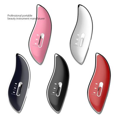 China Microcurrent+vibration+timing MIQMI 2021 Electric Gua Sha Face Massager Tool Neck Electric Guasha Micro Current Scraping Instrument In Face Beauty Equipment for sale