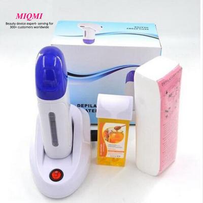 China MIQMI Wax-Heating Factory Best Paraffin Wax Heater Depilatory Heater Double For Home Use Hair Removal for sale