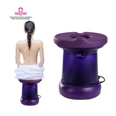 China Female genitals cleansing yoni v virgina wholesale electric steam throne chairs seat steam wash detox stool private label vaginal steaming vendors for sale