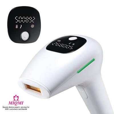 China 2021 MIQMI hair removal home use led painless 500000 IPL laser hair removal ice removale device combined maquinas permanent depiladora for sale