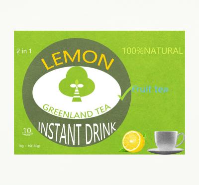 China INSTANT Glucose LEMON GINGER TEA DRINK for sale