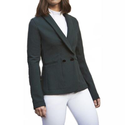 China Serviceable OEM ODM Service Shawl Collar Equestrian Competition Jacket for sale