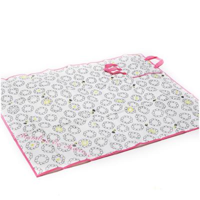 China Eco-Friendly Customize Mini Size Outdoor Camping Foldable Foldable Beach Picnic Waterproof PP Woven Mat for sale