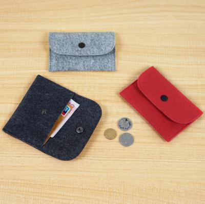 China PUNCH Customized Gray Small Messenger Felt Bag Wool Felt Bag For Briefcase And Gift for sale