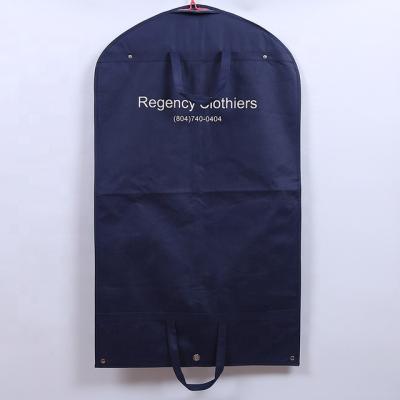 China Eco-friendly custom printing printed non woven suit cover, non woven garment bag suit cover, non woven suit bag for sale