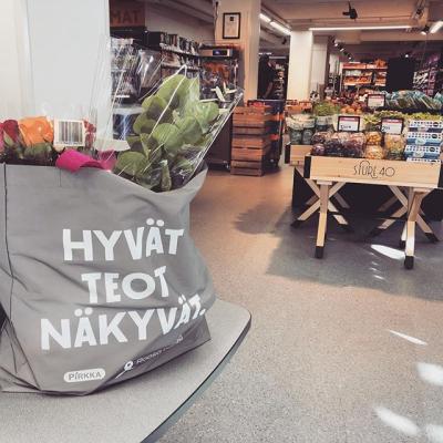 China Thoughtful Grocery Handled Tote Reflective Shopping Bag Eco-Friendly Polyester Bag for sale