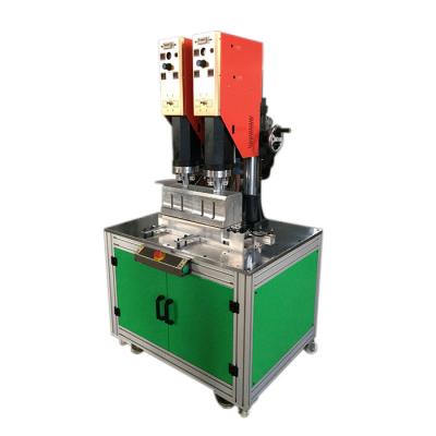 China Other 15KHz 6400W Vibration Friction Welding Double Head Two Head Ultrasonic Plastic Welding Machine for sale