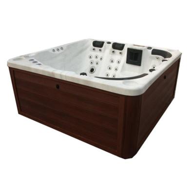 China 2018 Modern 6 Person Outdoor Whirlpool Spa Bathtub With Seat for sale