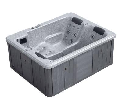 China Modern Portable 2 Person Massage Spa Tub Porcelain Plant for sale