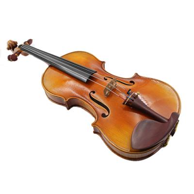 China Wholesale Handmade Flame Violin Master Fir Oil Selected Solid Wood Best Quality With Price for sale