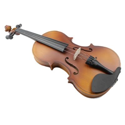 China Hot Selling Plywood/Basswood Student Violins Cheap Violins Artificial Flame With Lowest Price for sale