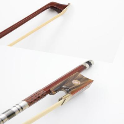 China High Quality Hair Brazilwood Horse Violin Professional Pernambuco Violin Bow In Low Price for sale