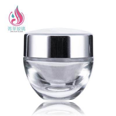 China High Quality Custom Multicolor Face Cosmetic 5/10/15/20g Moisturizer In Glass Jar for sale