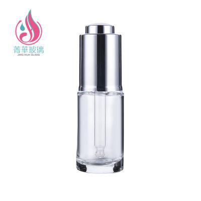 China 30ml 50ml 100ml Essential Oil Olive Oil Cosmetic Glass Cosmetic Packaging Dropper Bottle For Body Oil for sale