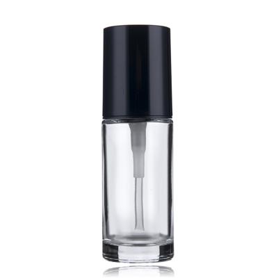 China New 15ml 30ml 50m Base Round Bottle Personal Care Base Empty Glass Bottle For Serum Skin Care Liquid Base for sale