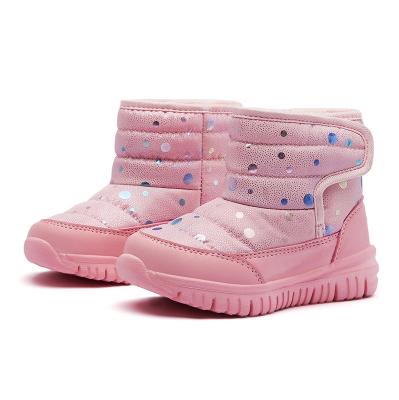 China Other Snow Boots Girls Anti-Skid Kids Boots Kids Shoes Faux Fur Boots Outdoors for sale