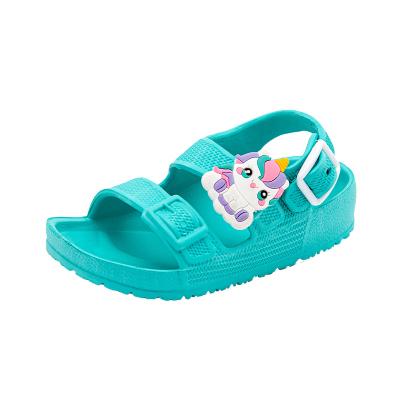 China Quality Breathable Sandals Kids Cartoon Slides Custom EVA Kids Summer Soft Slippers Wholesale Garden Shoes for sale