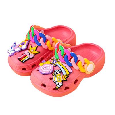 China Wholesale Deodorization Summer Garden Hollow Hole Shoes Custom EVA Beach Clogs Home Sandals Outdoor Leisure for sale