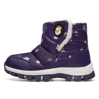 China Other Kids Boots Kids Snow Boots Winter Waterproof Slip Resistant Cold Weather Snow Boots Toddler Boy for sale