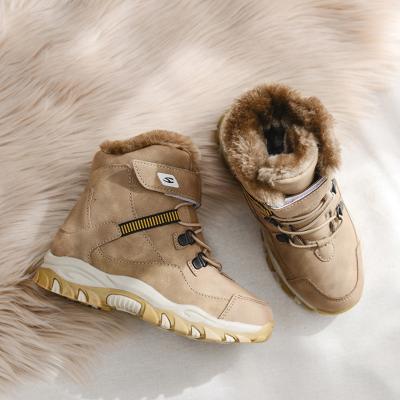 China Other Kids Athletic Shoes Autumn Winter Martin Boots Boys Shoes Fashion Leather Soft Anti-skid Girls Boots Sports Running Shoes for sale