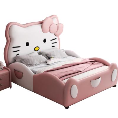 China TJC8020rabbit creative design girls' soft bed post-modern castle dream space children's cartoon for sale