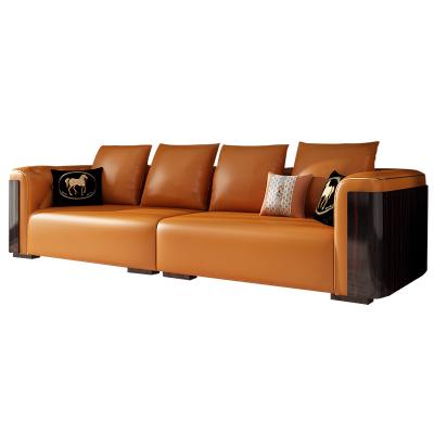 China Other New Arrival Hot Sale High Quality Modern Leather Sofa Living Room Furniture for sale