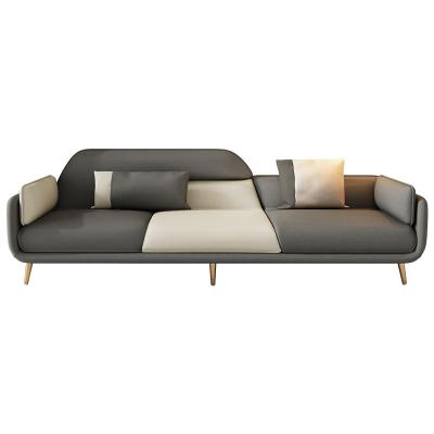 China Other three four person instagram modern single sofa Nordic light luxury small sofa TJ6005 living room for sale