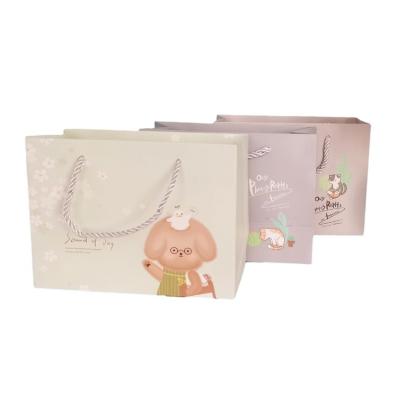 China Biodegradable Goods Using Widely Popular Product Personalized Cute Paper Bags Retail for sale