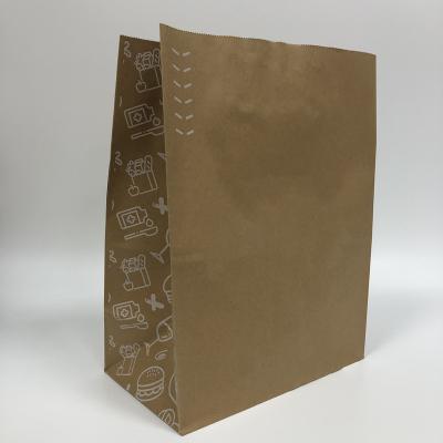 China Recycled Materials 7 Colors Printing Shopping Paper Bags for sale