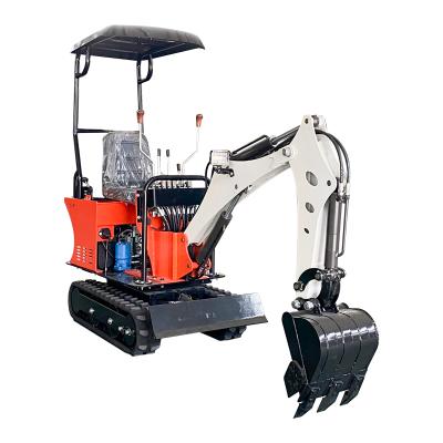 China Elevates China Crawler Mini Excavator Hydraulic Micro Excavators 800KG Bagger for sale