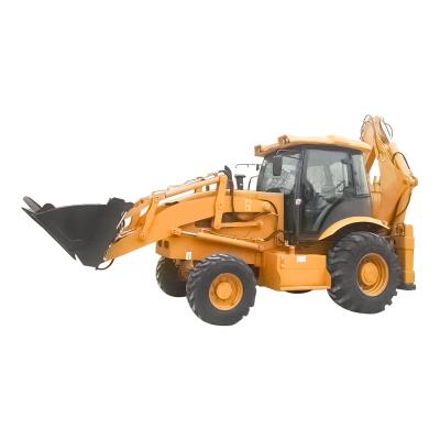 China Construction worksÂ   High quality 8.2 ton mini front loader with excavator backhoe loader for sale