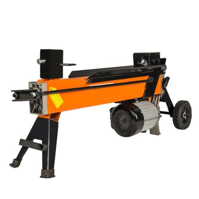 China China factory forestry machinery 7 ton hydraulic electric wood log splitter firewood processor for sale for sale