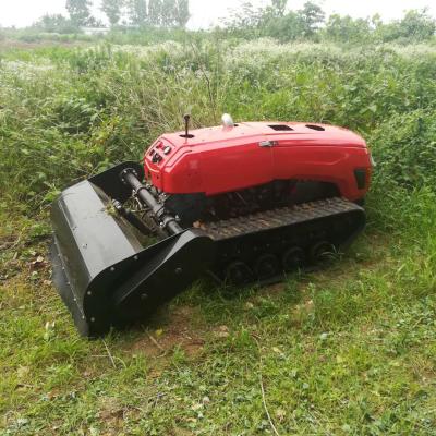 China Cultivate HAOHONG Remote Control Diesel Cultivator 27kw Grass Lawn Mower for sale