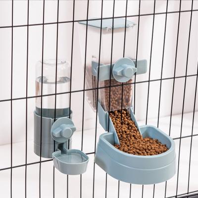 China Automatic Cat Feeder Dog Self Service Sustainable Feeding Machine Cat Food Bowl Cat Hanging Anti Spill Pet Products for sale