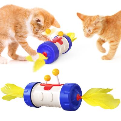 China 2021 Factory Direct Sales Viable Function Innovators Funny Teasing Interactive Pet Cat Toy for sale