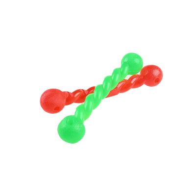 China Viable Pet Durable Rubber Molar Rod For Playing Bite Training Dog Tooth Toy Durable Dog Molar Cleaning Stick for sale