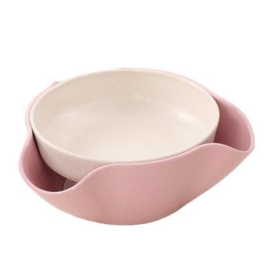 China Stocked Food Grade Strong Durable Plastic Fruit Bowl for sale