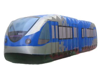 China Factory Customize giant PVC inflatable train model for advertising for sale