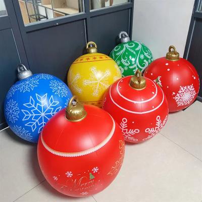 China Hot Selling Christmas Decoration Balloons With LED Light For Outdoor Decorations for sale