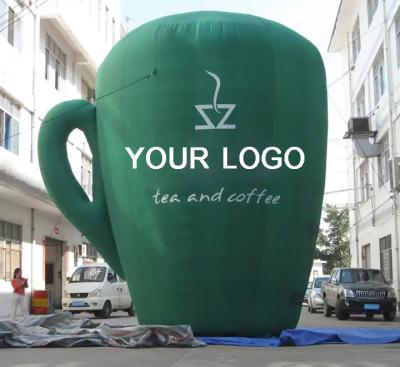 China Factory Custom Giant Inflatable Cup With Logo For Product Promotion for sale